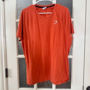 Gymshark Men's Vibrant Orange Tee